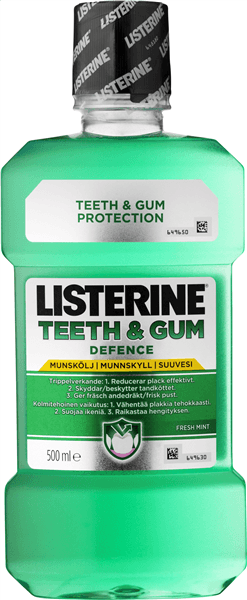 Listerine Flouride Mundsky