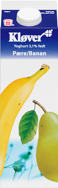 Yoghurt M/pære & Banan