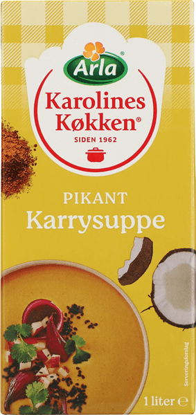 Karrysuppe m. kokosmælk