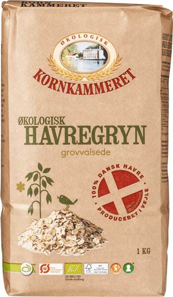 Kornk. Øko.grov Havregryn