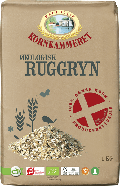 Kornk. Øko Ruggryn 1 Kg