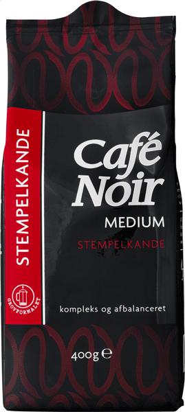 Stempelkande formalet kaffe