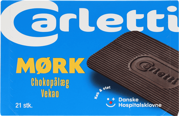 Carletti Chokopålæg Mørk