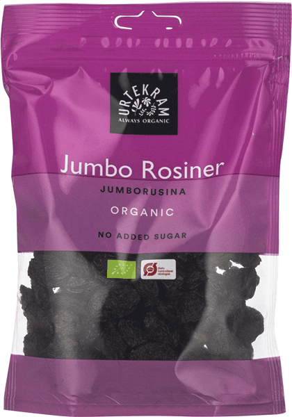 Urt. Raisins Jumbo Øko