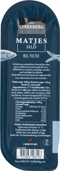 Neptun Matjesfilet 125/200