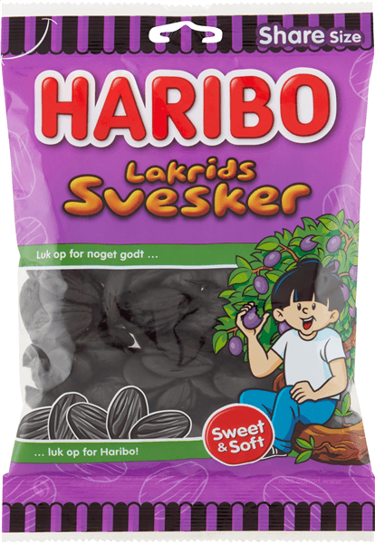 Haribo Lakrids Svesker