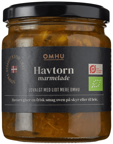 Omhu Marmelade Havtorn Øko