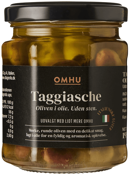 Omhu Taggiasche Oliven