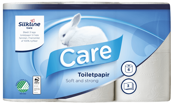 Silkline Care Toiletpapir