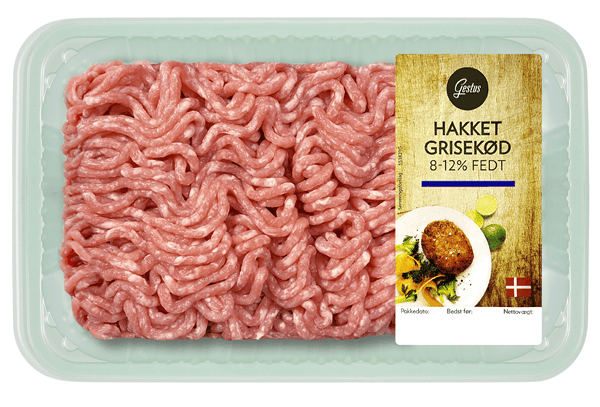 Hakket Grisekød 8-12% Gest
