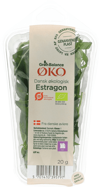 Øko-Afskåret Estragon (Gb)