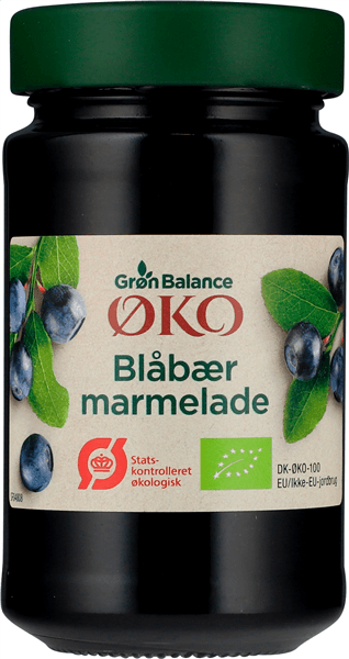 Gb Marmelade Blåbær Øko