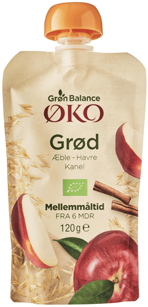 Gb Grød Havre/æbl/kane Øko
