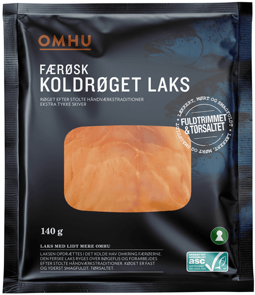 Omhu Koldrøget Færøsk Laks