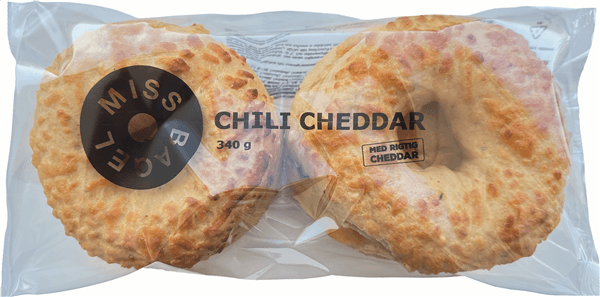 Bagel Chili Cheddar 4-pak