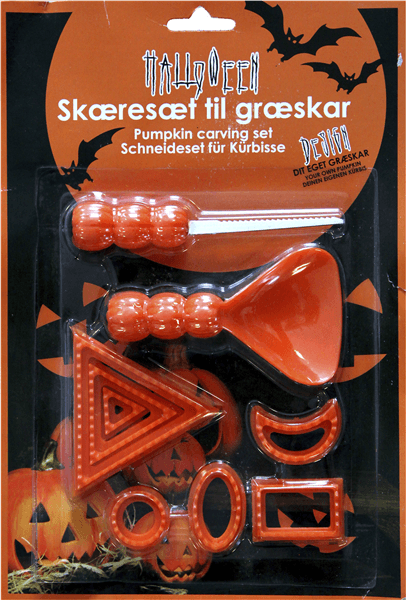 Udskære Sæt 9 Dele Plast