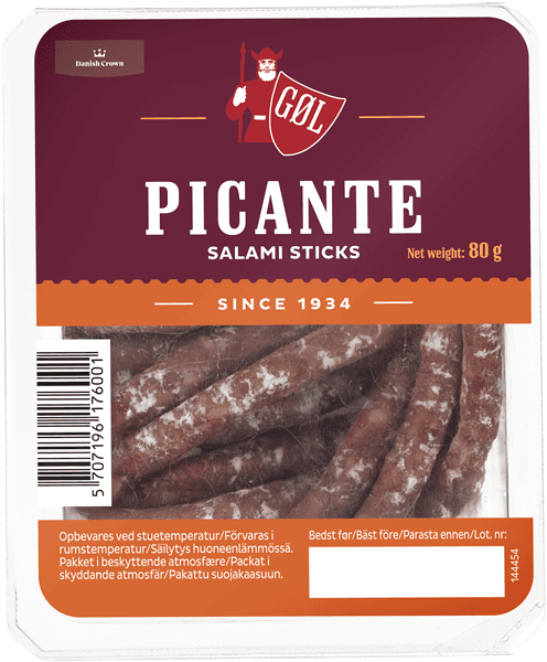 Gøl Spicy Salami Sticks