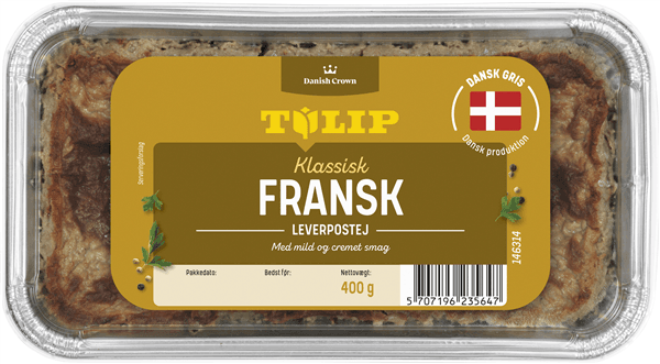 Tulip Leverpostej Fransk
