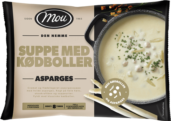 Mou Aspargessuppe Komplet