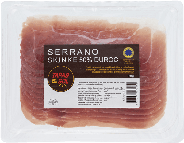 Deli Serrano Skinke Duroc