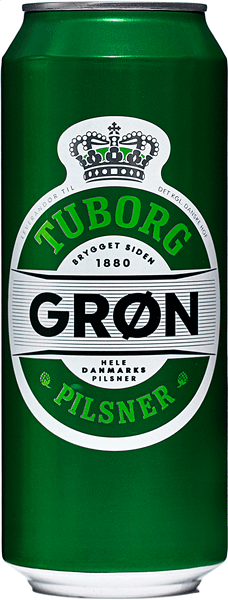 Grøn Tuborg Pilsner 4,6%