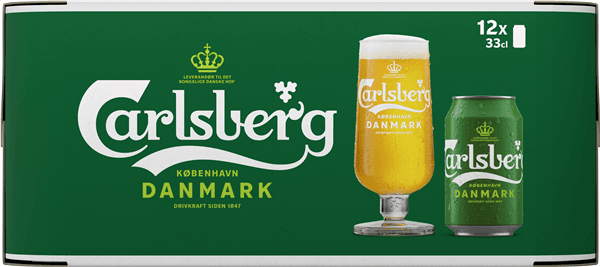 Carlsberg Pils 12x33cl 1/4
