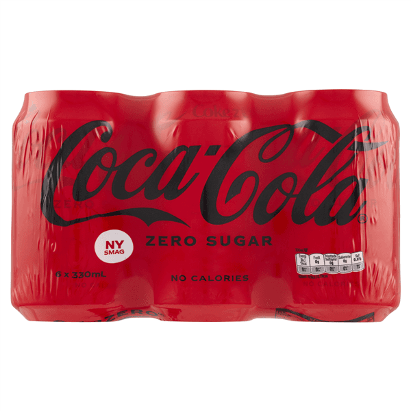 Coca-cola Zero 6-pak