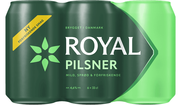 Royal Pilsner 6 X 33 Cl.