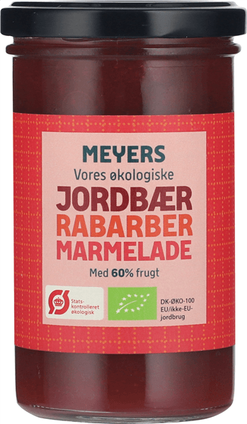 Jordb/rabar Marmelade Øko