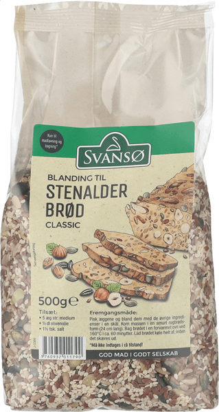 Svansø Stenalderbrød Blan.