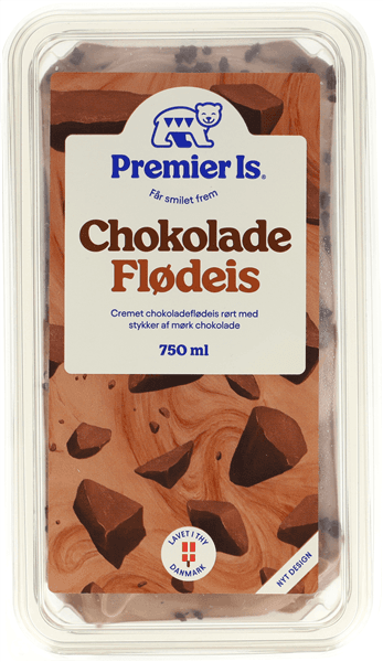 Premier Flødeis Chokolade