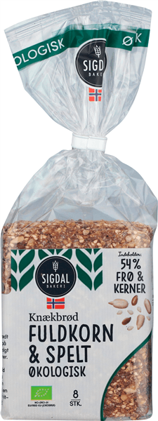 Knækbrød Fuldk.&spelt Øko