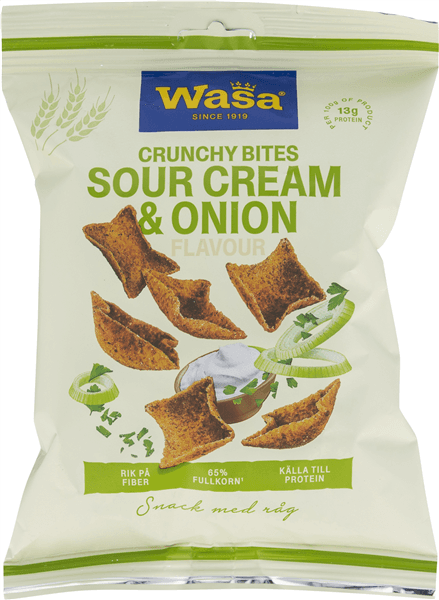 Wasa Crunchy Bites Sour&on