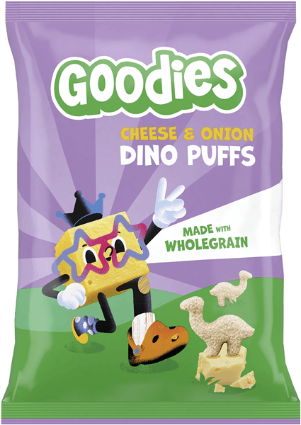 Majssnacks m. ost og løg
