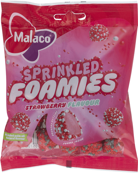 Malaco Sprinkl Foam Strawb
