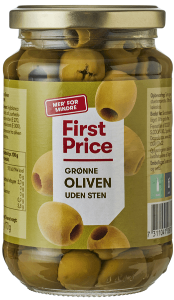 Fp Oliven Grønne U/sten