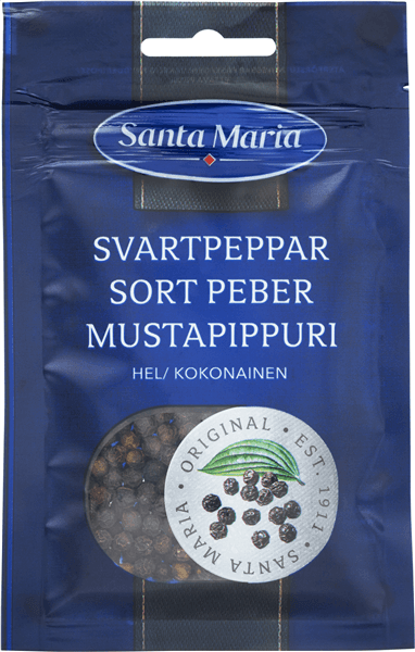 Hele sort peber