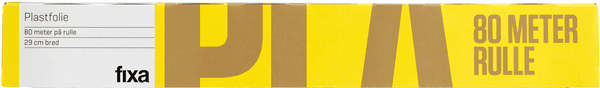 Fixa Plastfolie 80M