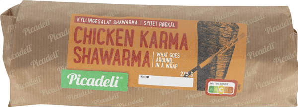Wrap Kylling Shawarma