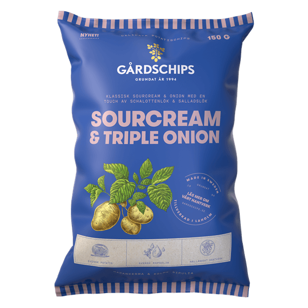 Gårdchips Sc Tripple Onion