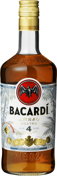 Bacardi Anejo Cuatro 40%
