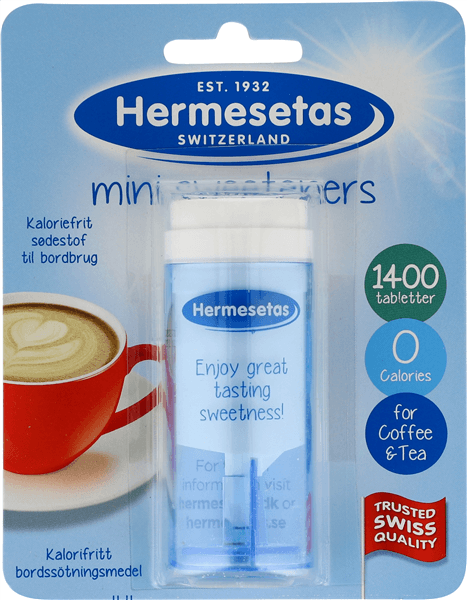 Hermesetas Blå Disp