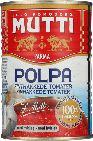 Mutti Polpa Hvidløg