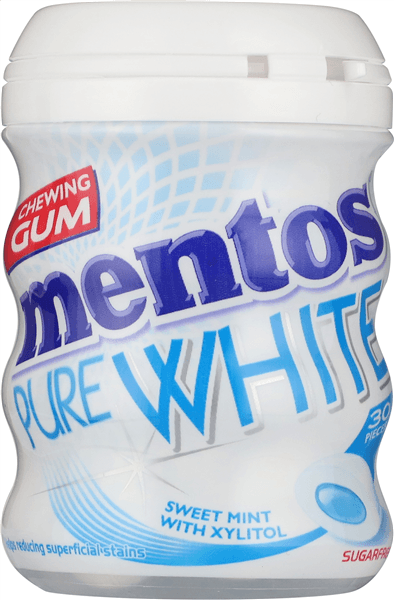 Mentos Gum Pure White Sf