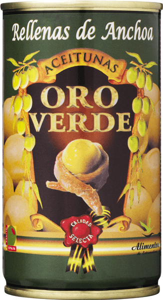 Grønne Oliven Ansjos