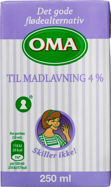 Oma Madlavning 4%