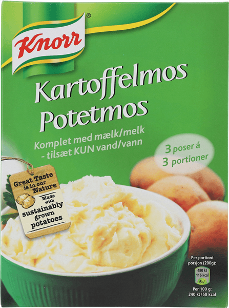 Knorr Kartoffelmos