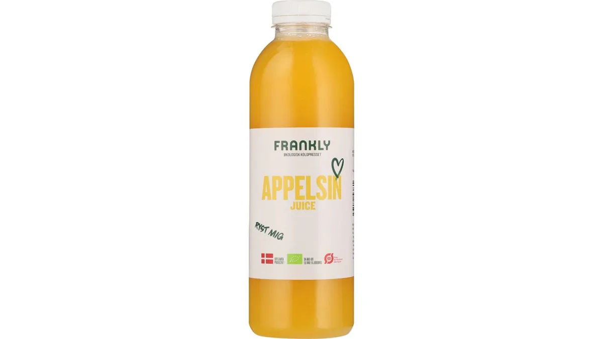 Appelsinjuice øko. Frankly Juice
