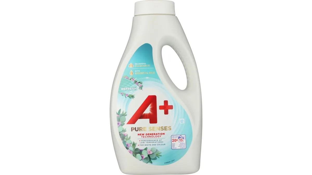 Vaskemiddel flydende t. kulørt pure senses Refresh, A+