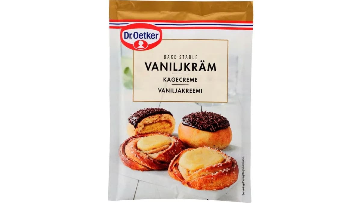 Kagecreme m. vanilje